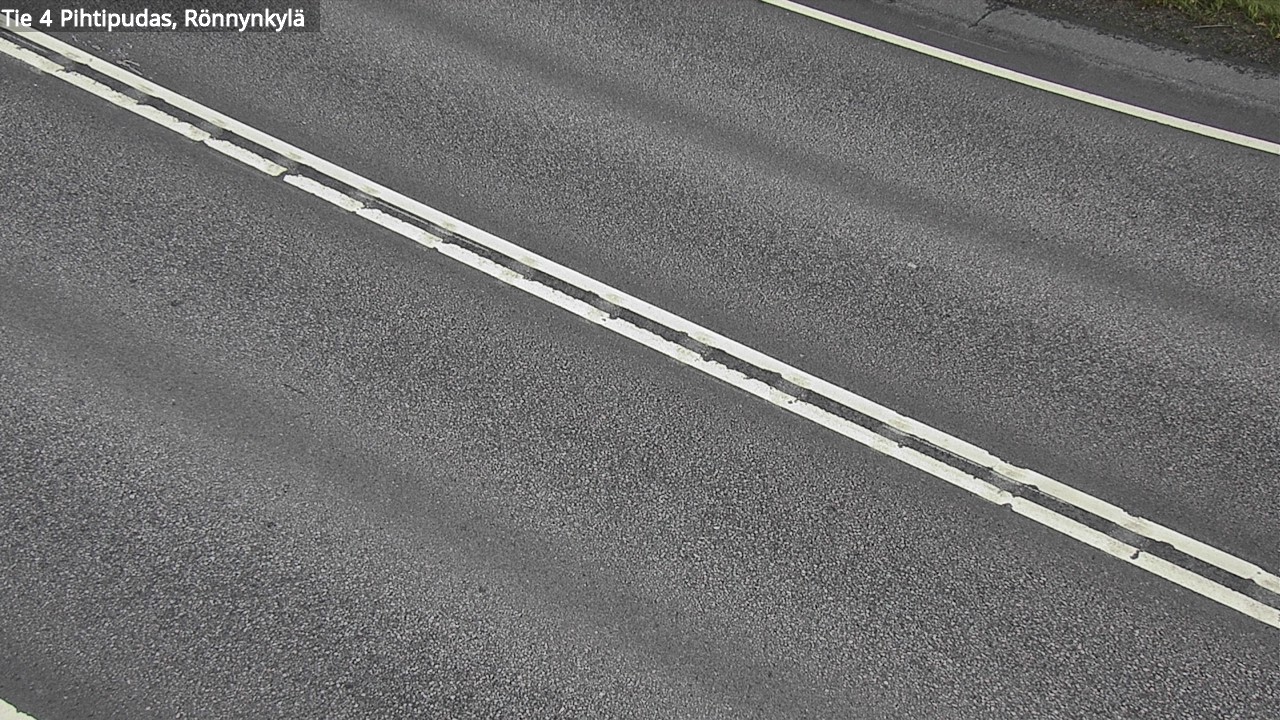Weather Camera Image Väg 4 Pihtipudas, Rönnynkylä, Pihtipudas, Keski-Suomi