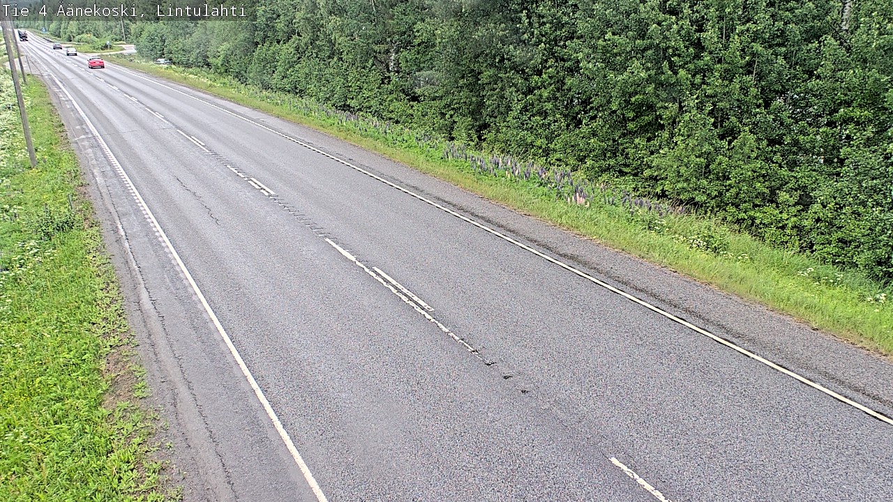 Weather Camera Image Road 4 Äänekoski, Lintulahti, Äänekoski, Keski-Suomi