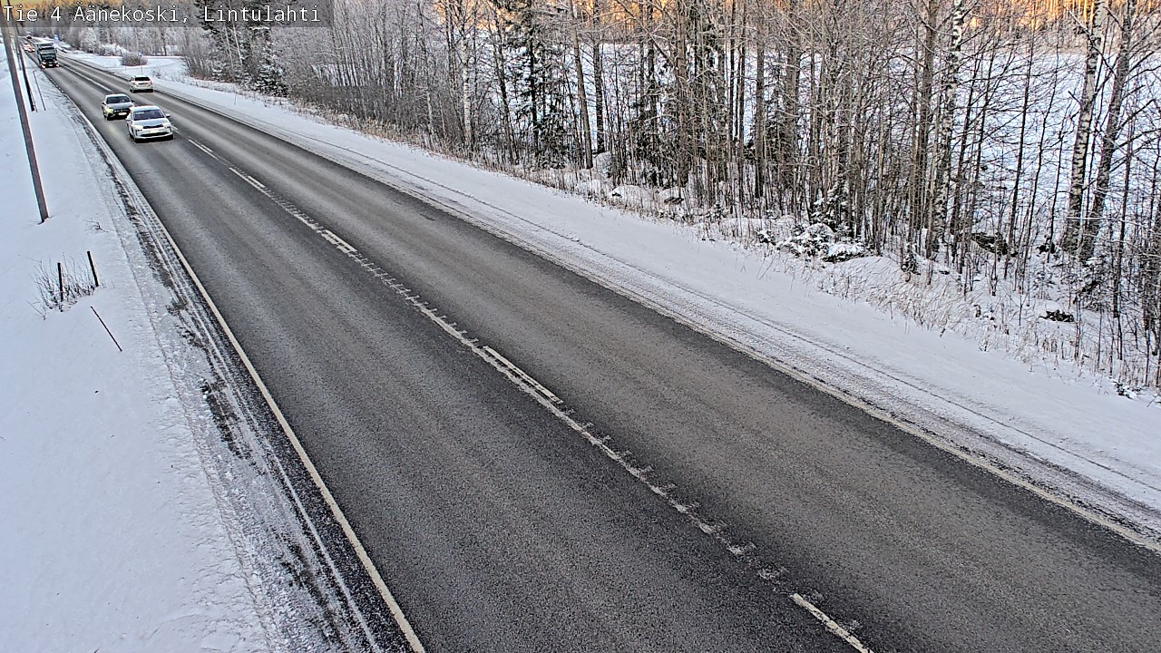Weather Camera Image Road 4 Äänekoski, Lintulahti, Äänekoski, Keski-Suomi