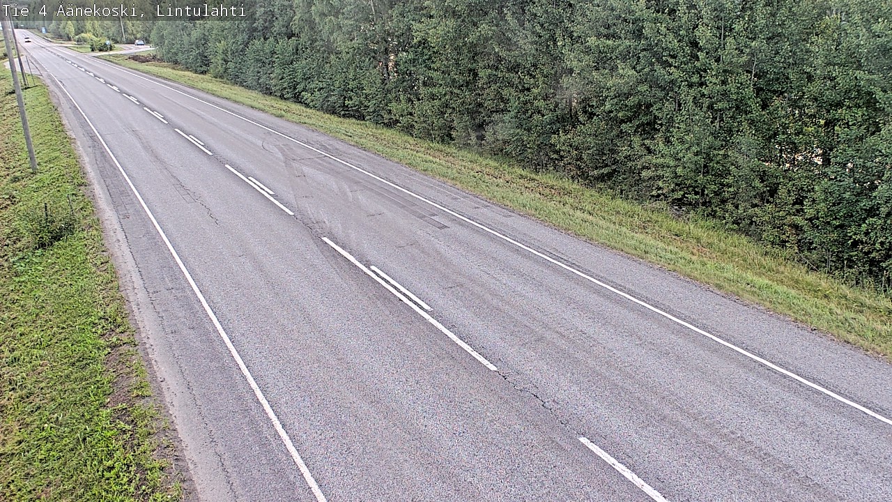 Weather Camera Image Road 4 Äänekoski, Lintulahti, Äänekoski, Keski-Suomi