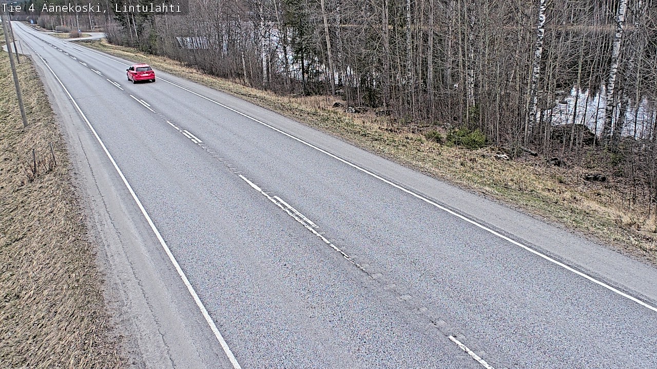 Weather Camera Image Road 4 Äänekoski, Lintulahti, Äänekoski, Keski-Suomi