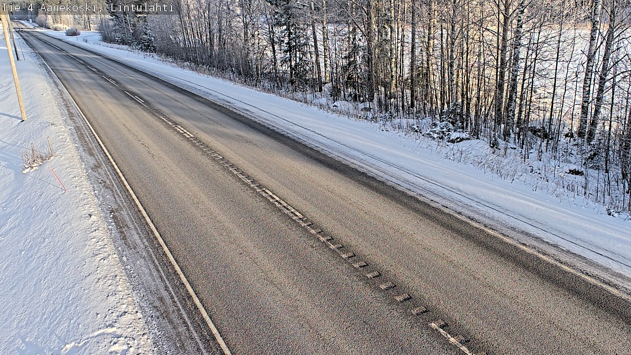 Weather Camera Image Road 4 Äänekoski, Lintulahti, Äänekoski, Keski-Suomi