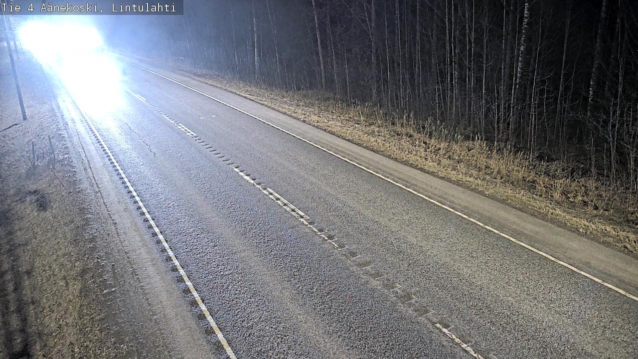 Weather Camera Image Road 4 Äänekoski, Lintulahti, Äänekoski, Keski-Suomi