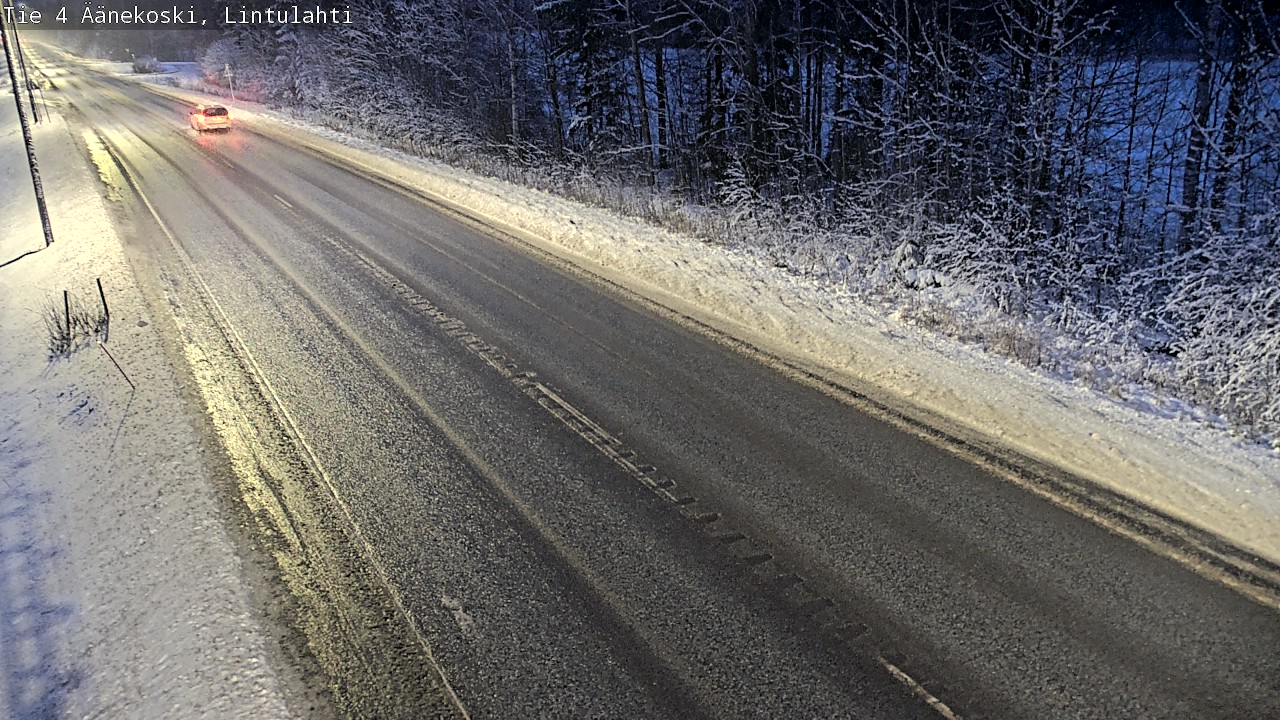 Weather Camera Image Väg 4 Äänekoski, Lintulahti, Äänekoski, Keski-Suomi