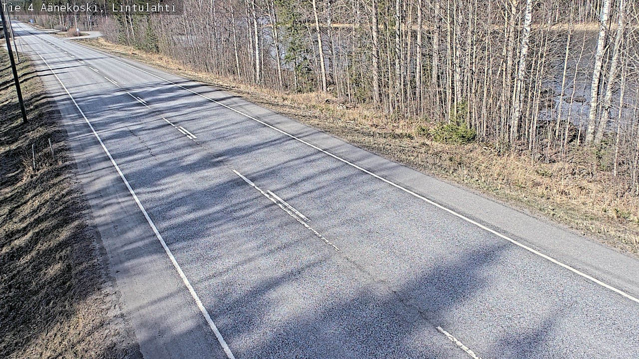 Weather Camera Image Road 4 Äänekoski, Lintulahti, Äänekoski, Keski-Suomi