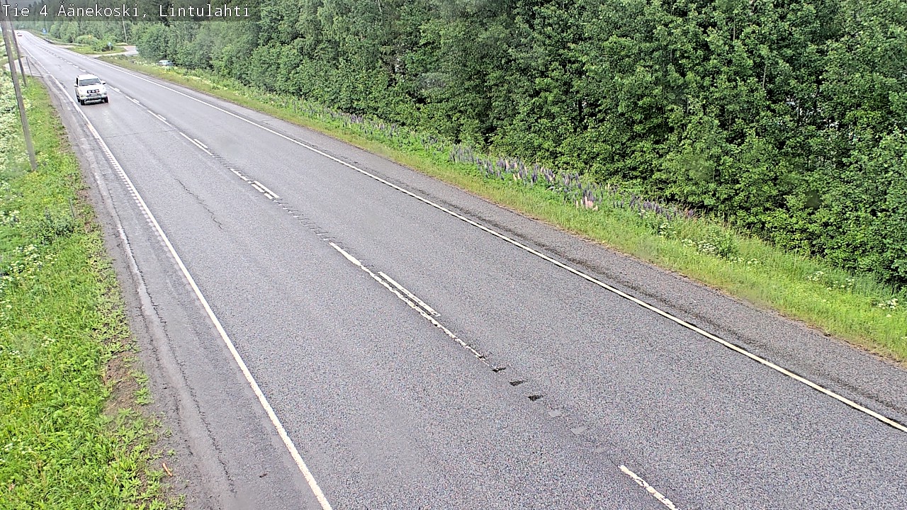 Weather Camera Image Road 4 Äänekoski, Lintulahti, Äänekoski, Keski-Suomi
