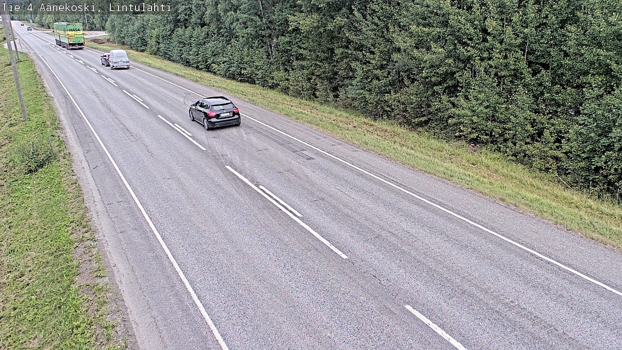 Weather Camera Image Road 4 Äänekoski, Lintulahti, Äänekoski, Keski-Suomi