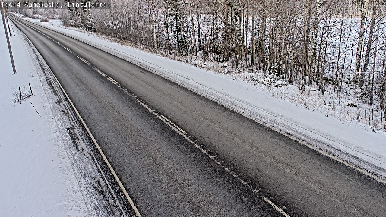 Weather Camera Image Road 4 Äänekoski, Lintulahti, Äänekoski, Keski-Suomi