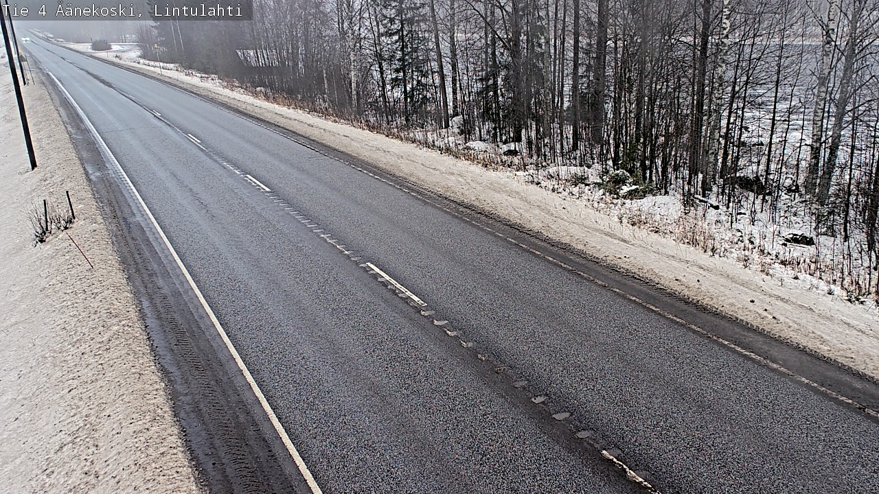 Weather Camera Image Väg 4 Äänekoski, Lintulahti, Äänekoski, Keski-Suomi