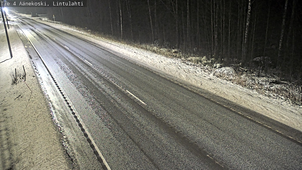 Weather Camera Image Väg 4 Äänekoski, Lintulahti, Äänekoski, Keski-Suomi