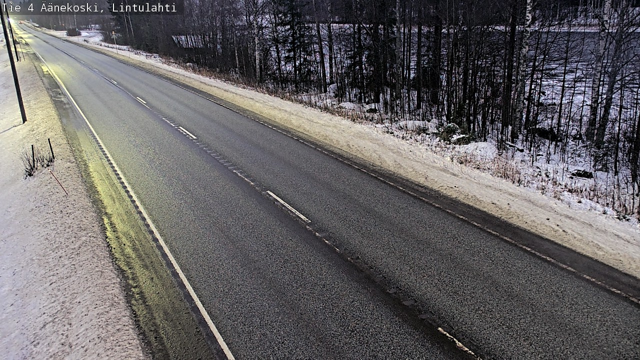 Weather Camera Image Väg 4 Äänekoski, Lintulahti, Äänekoski, Keski-Suomi