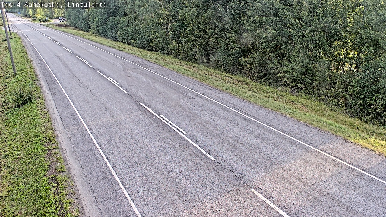 Weather Camera Image Road 4 Äänekoski, Lintulahti, Äänekoski, Keski-Suomi