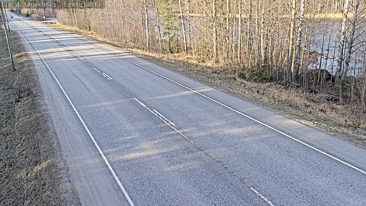Weather Camera Image Road 4 Äänekoski, Lintulahti, Äänekoski, Keski-Suomi