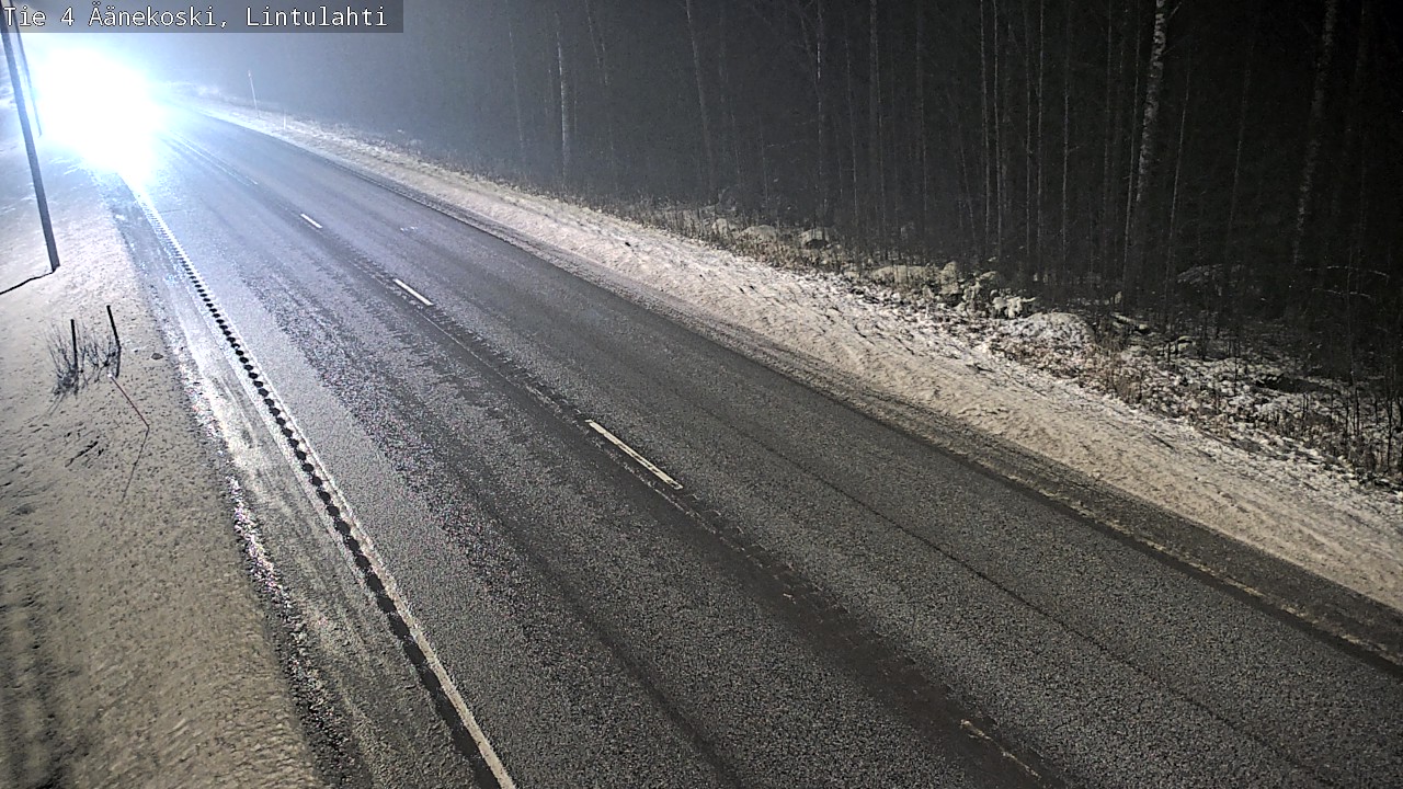 Weather Camera Image Väg 4 Äänekoski, Lintulahti, Äänekoski, Keski-Suomi