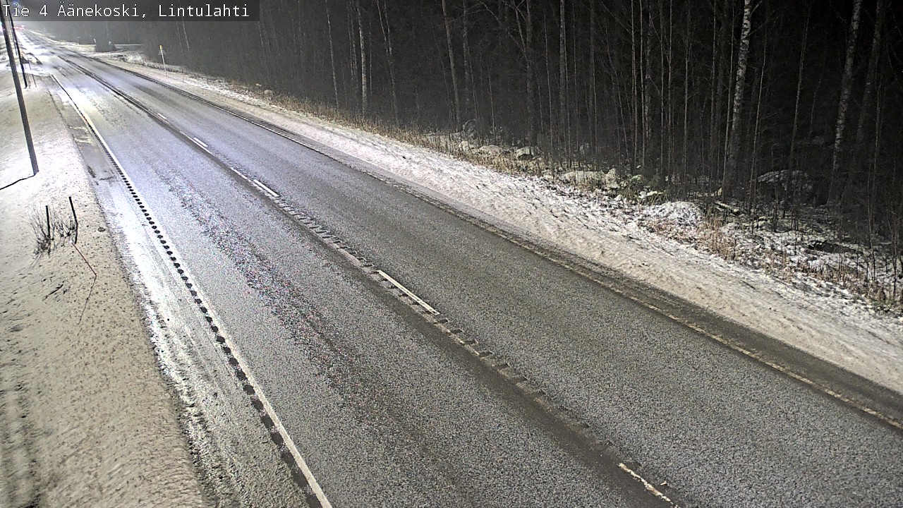 Weather Camera Image Väg 4 Äänekoski, Lintulahti, Äänekoski, Keski-Suomi