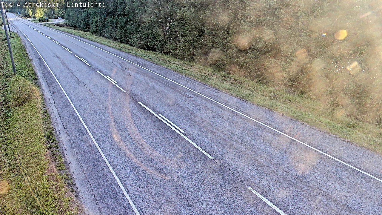 Weather Camera Image Road 4 Äänekoski, Lintulahti, Äänekoski, Keski-Suomi