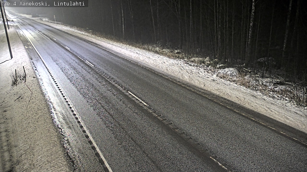 Weather Camera Image Väg 4 Äänekoski, Lintulahti, Äänekoski, Keski-Suomi