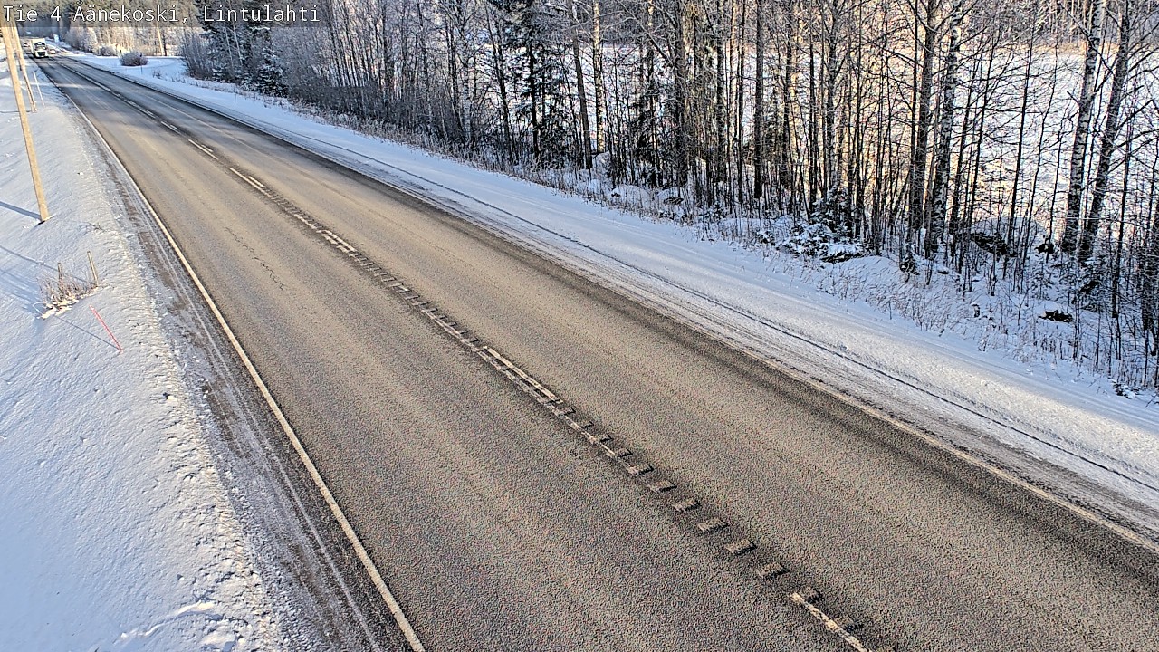 Weather Camera Image Road 4 Äänekoski, Lintulahti, Äänekoski, Keski-Suomi