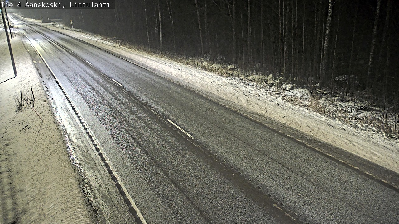 Weather Camera Image Väg 4 Äänekoski, Lintulahti, Äänekoski, Keski-Suomi