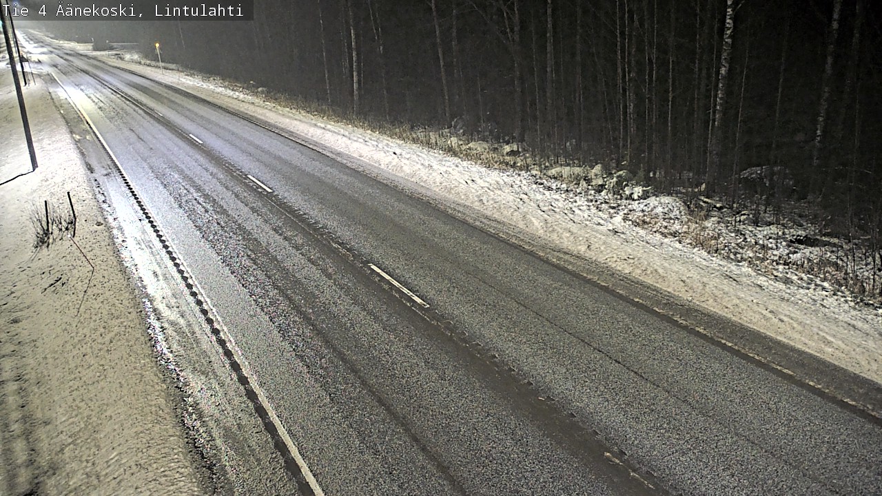 Weather Camera Image Väg 4 Äänekoski, Lintulahti, Äänekoski, Keski-Suomi