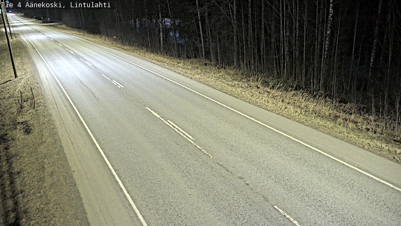 Weather Camera Image Road 4 Äänekoski, Lintulahti, Äänekoski, Keski-Suomi