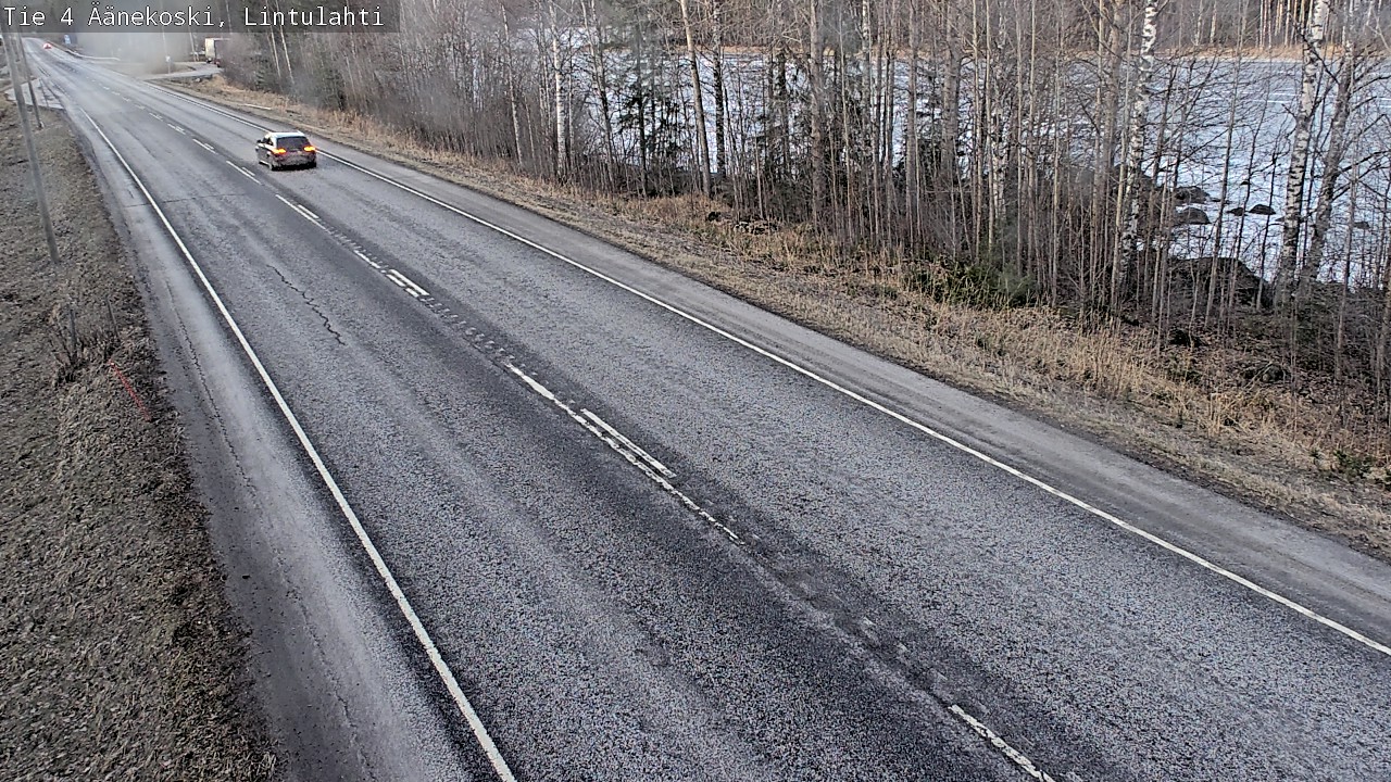 Weather Camera Image Väg 4 Äänekoski, Lintulahti, Äänekoski, Keski-Suomi