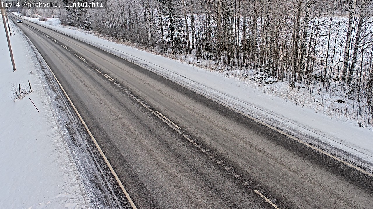Weather Camera Image Road 4 Äänekoski, Lintulahti, Äänekoski, Keski-Suomi