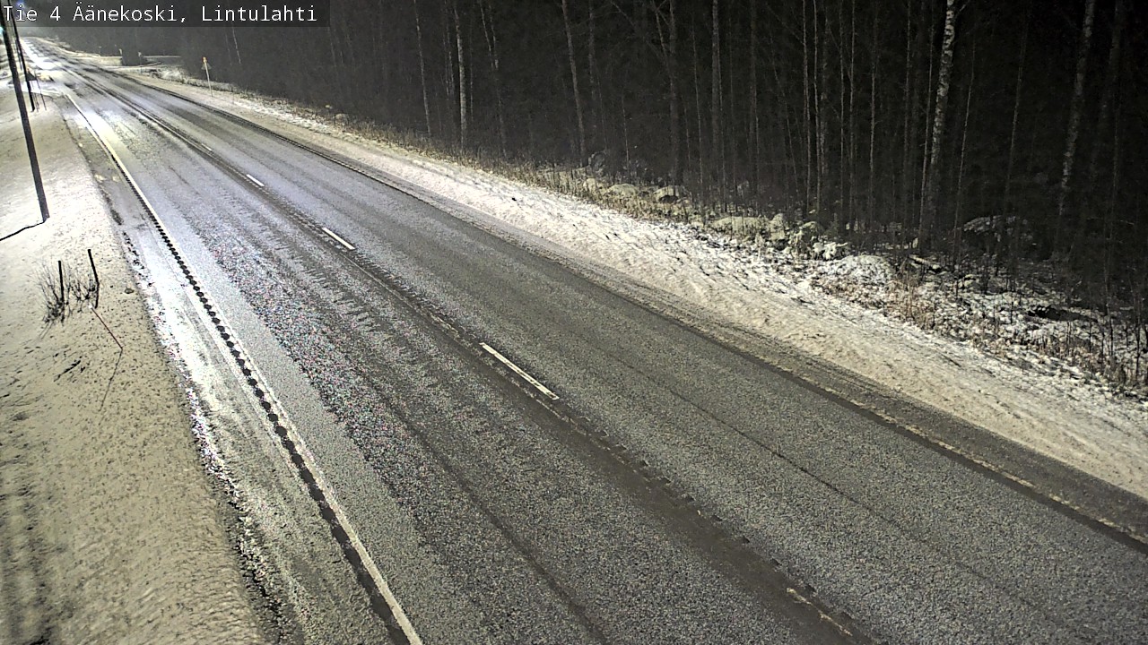 Weather Camera Image Väg 4 Äänekoski, Lintulahti, Äänekoski, Keski-Suomi