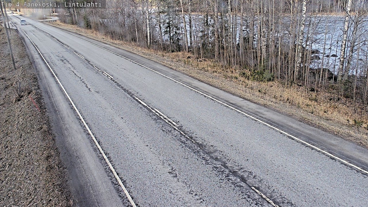 Weather Camera Image Road 4 Äänekoski, Lintulahti, Äänekoski, Keski-Suomi