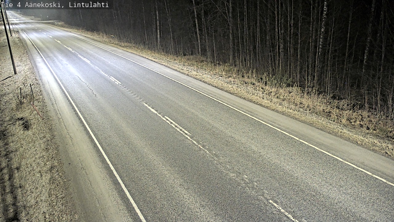 Weather Camera Image Road 4 Äänekoski, Lintulahti, Äänekoski, Keski-Suomi