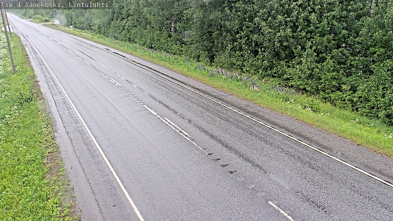 Weather Camera Image Road 4 Äänekoski, Lintulahti, Äänekoski, Keski-Suomi