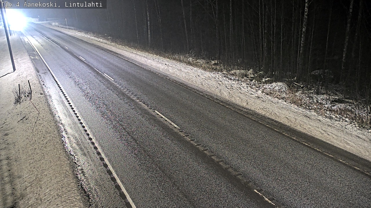 Weather Camera Image Väg 4 Äänekoski, Lintulahti, Äänekoski, Keski-Suomi