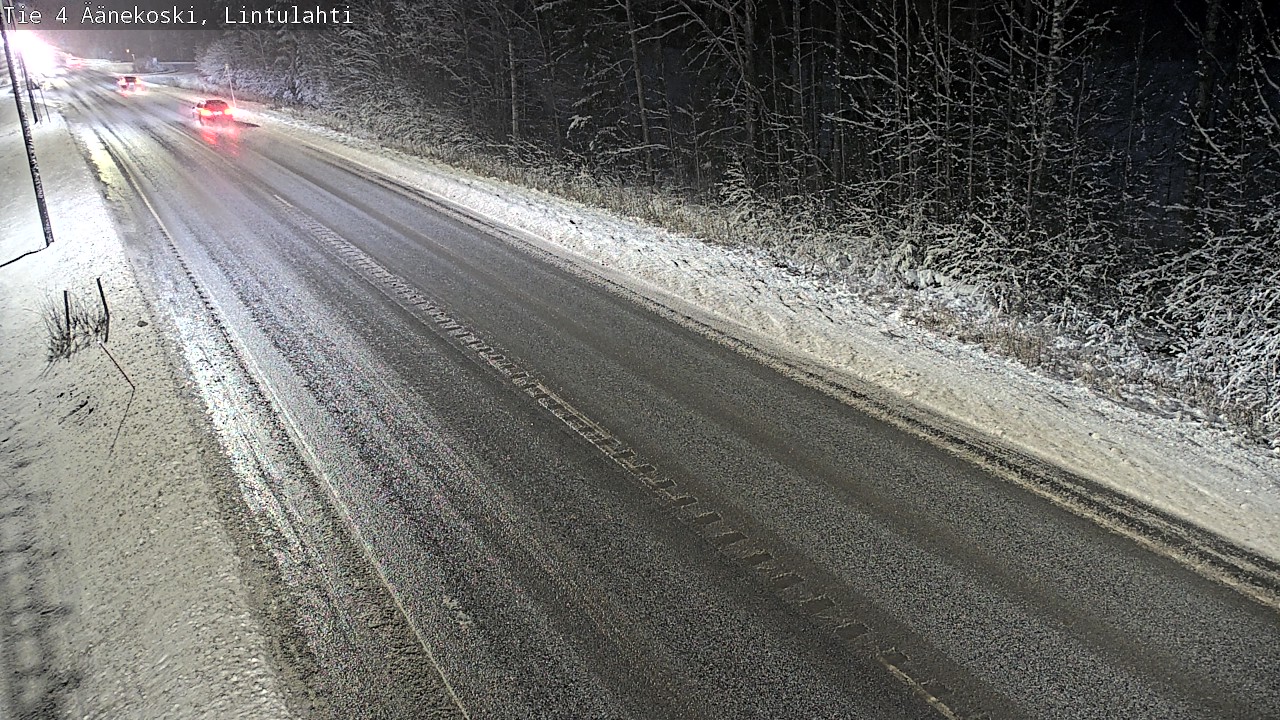 Weather Camera Image Väg 4 Äänekoski, Lintulahti, Äänekoski, Keski-Suomi