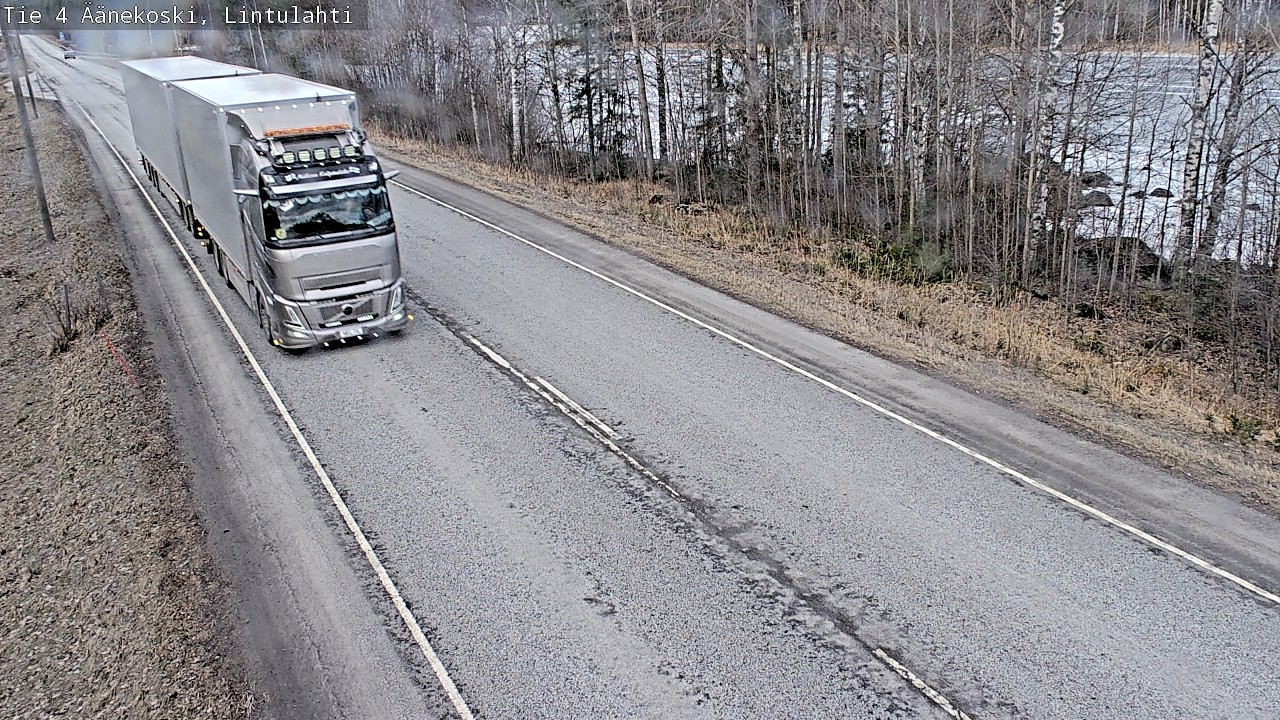 Weather Camera Image Road 4 Äänekoski, Lintulahti, Äänekoski, Keski-Suomi