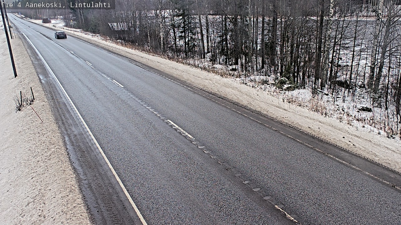 Weather Camera Image Väg 4 Äänekoski, Lintulahti, Äänekoski, Keski-Suomi