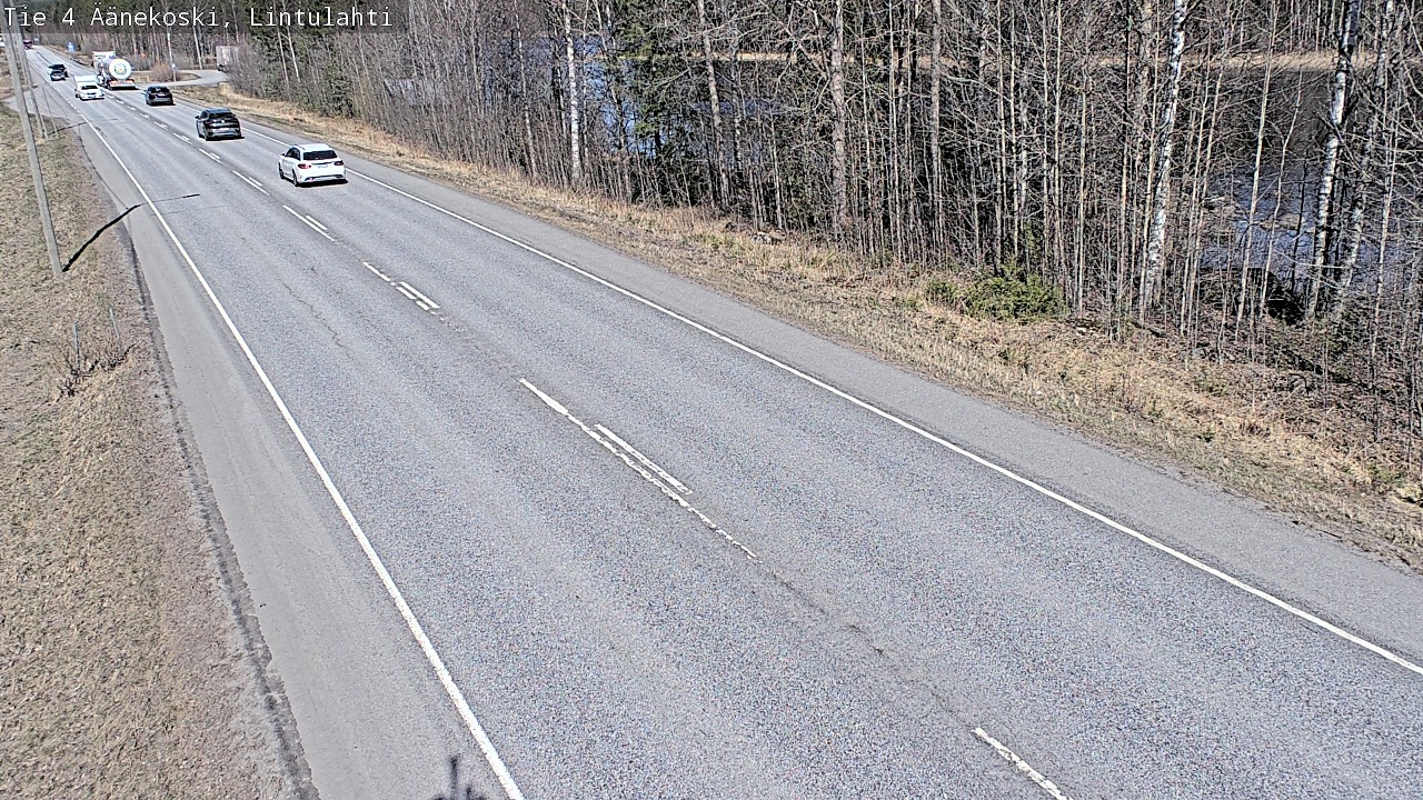 Weather Camera Image Road 4 Äänekoski, Lintulahti, Äänekoski, Keski-Suomi