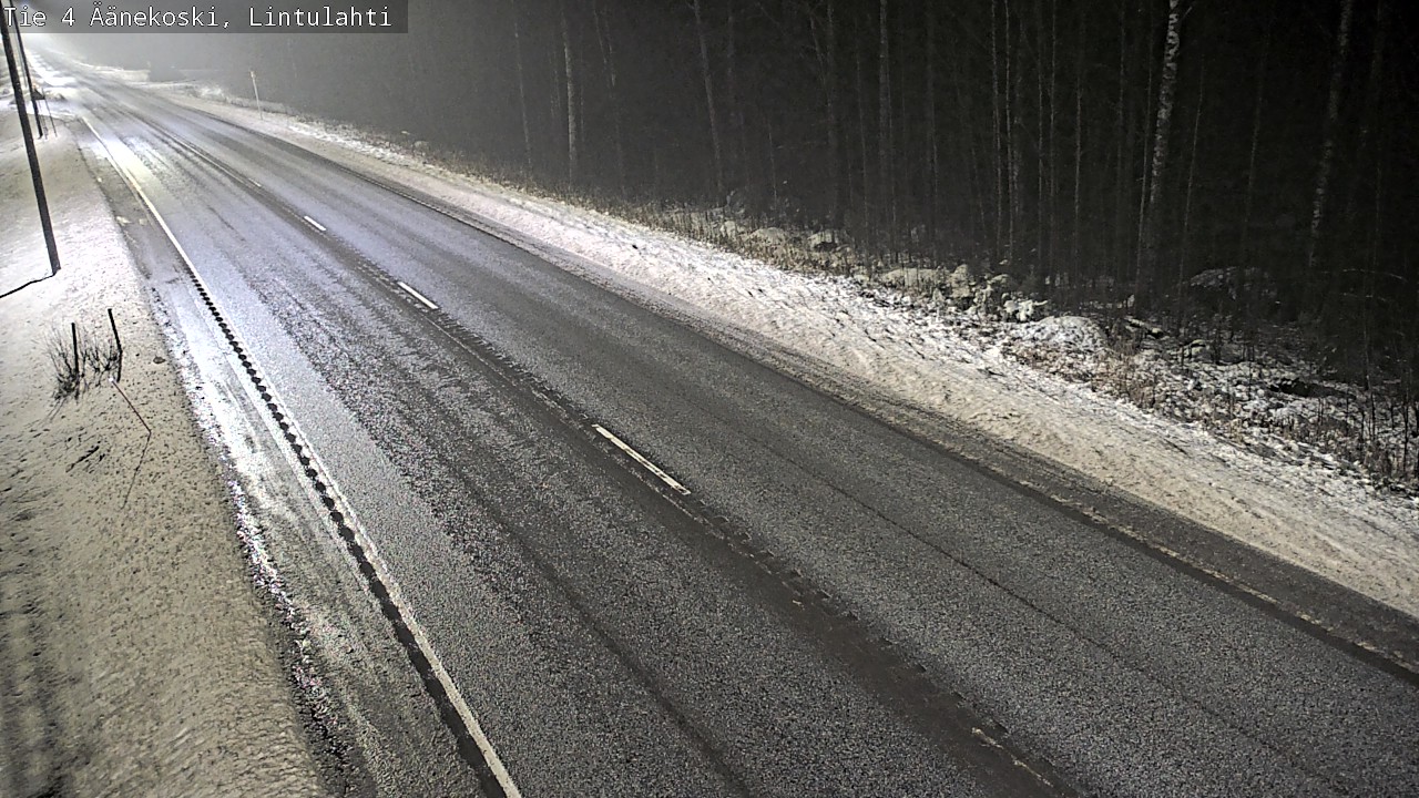 Weather Camera Image Väg 4 Äänekoski, Lintulahti, Äänekoski, Keski-Suomi