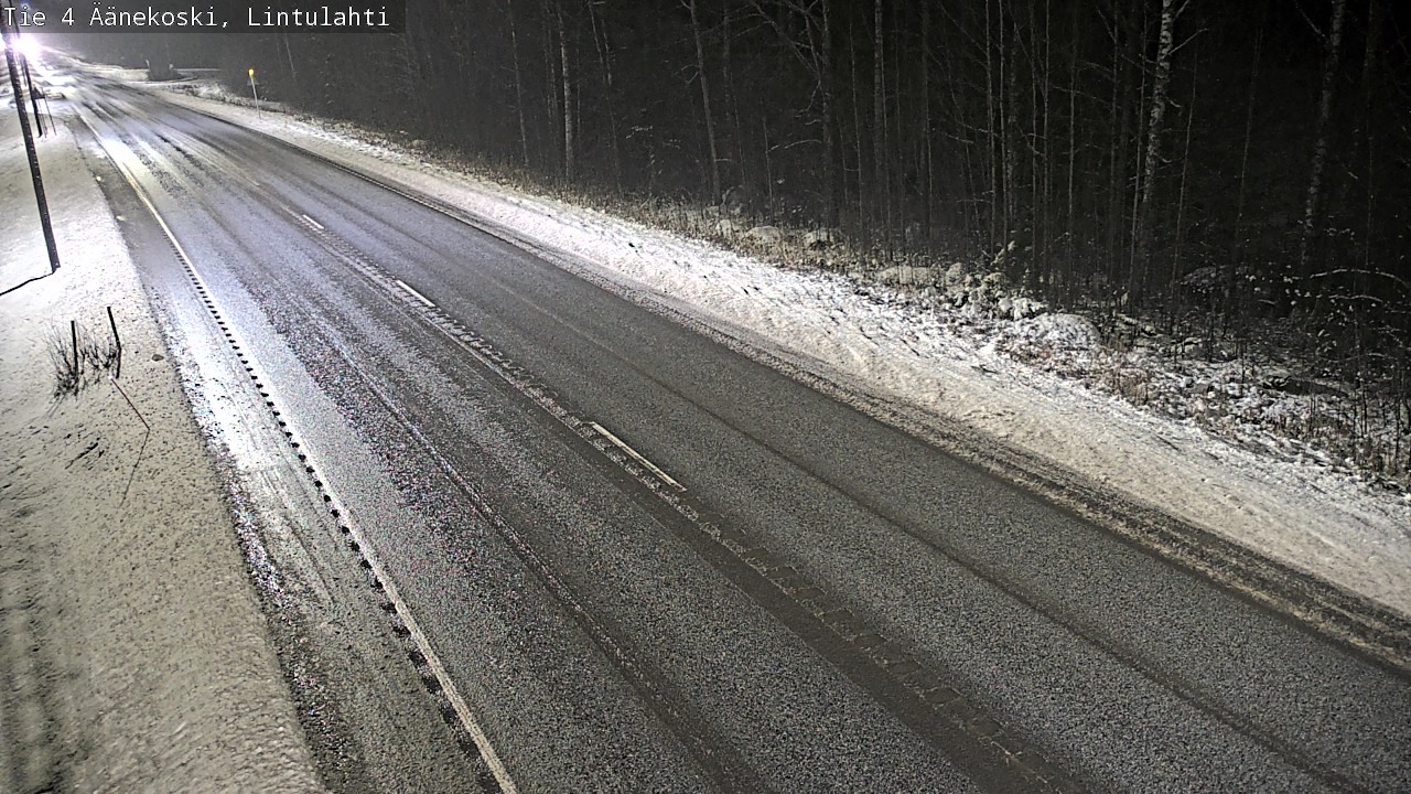 Weather Camera Image Väg 4 Äänekoski, Lintulahti, Äänekoski, Keski-Suomi