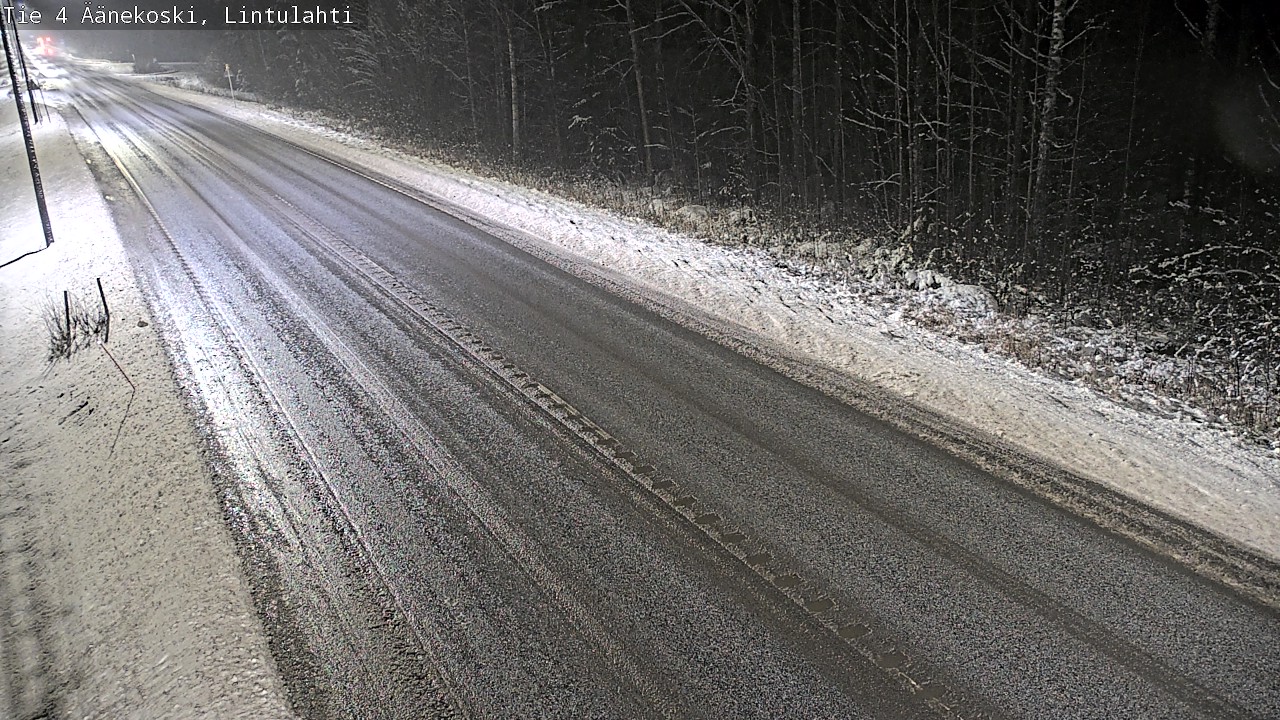 Weather Camera Image Väg 4 Äänekoski, Lintulahti, Äänekoski, Keski-Suomi