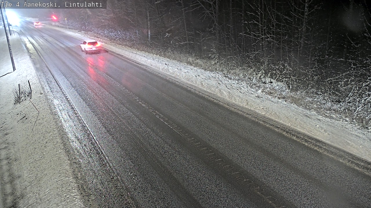 Weather Camera Image Väg 4 Äänekoski, Lintulahti, Äänekoski, Keski-Suomi