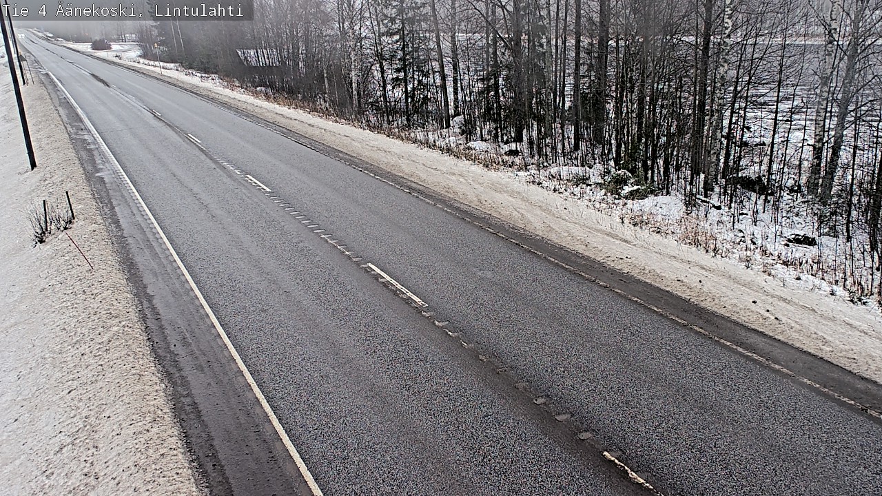 Weather Camera Image Väg 4 Äänekoski, Lintulahti, Äänekoski, Keski-Suomi