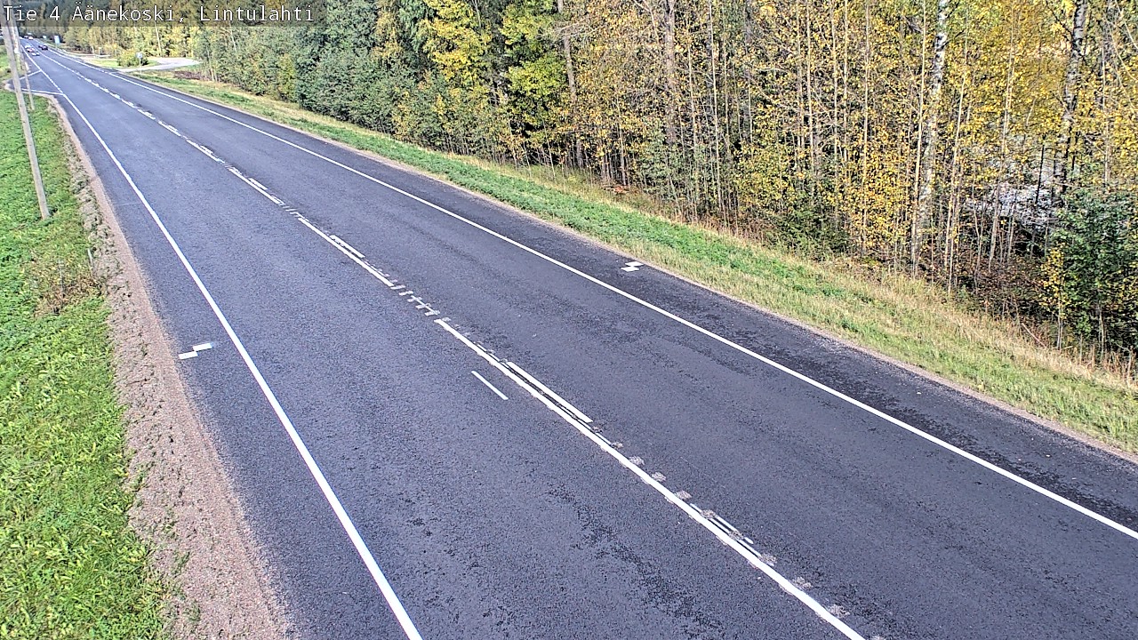 Weather Camera Image Road 4 Äänekoski, Lintulahti, Äänekoski, Keski-Suomi