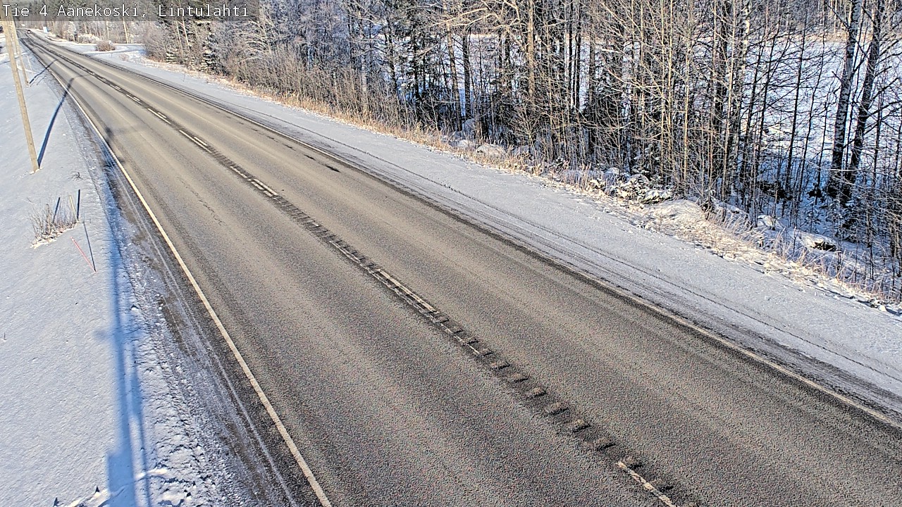 Weather Camera Image Road 4 Äänekoski, Lintulahti, Äänekoski, Keski-Suomi