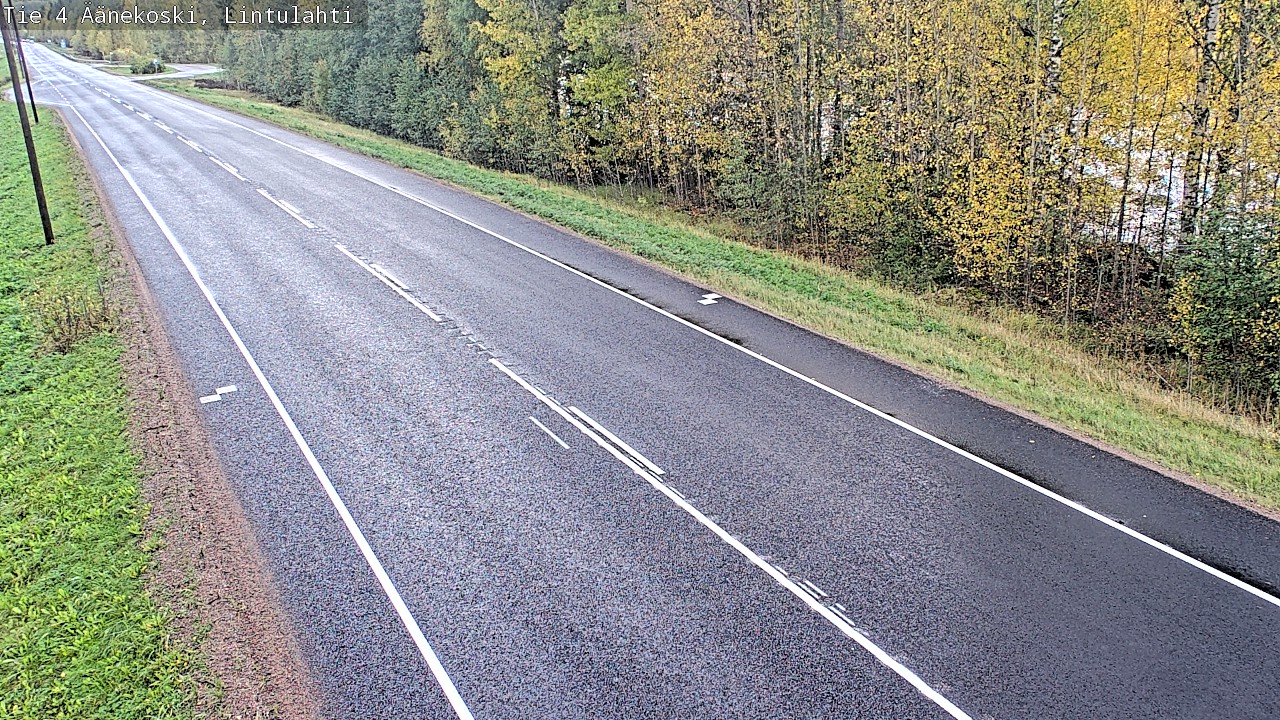 Weather Camera Image Road 4 Äänekoski, Lintulahti, Äänekoski, Keski-Suomi