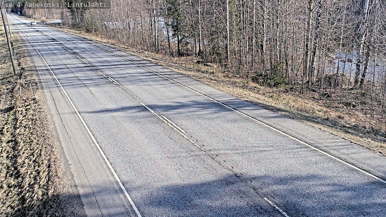 Weather Camera Image Road 4 Äänekoski, Lintulahti, Äänekoski, Keski-Suomi