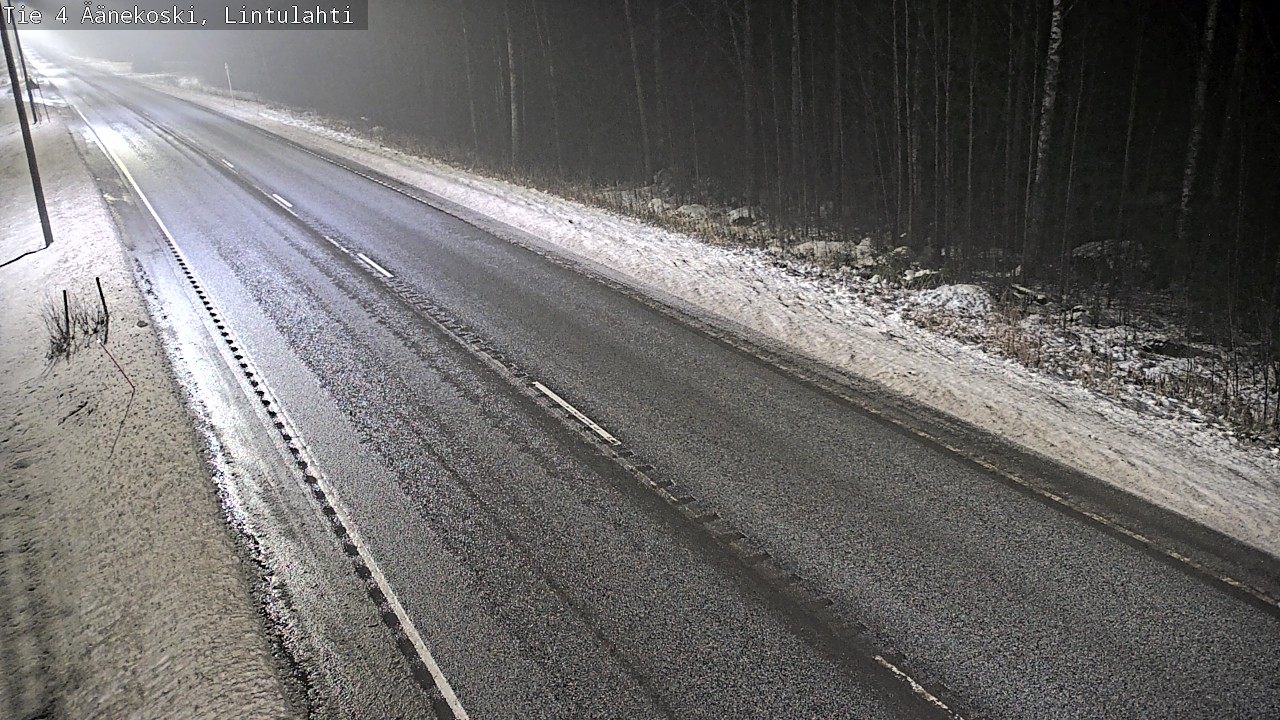 Weather Camera Image Väg 4 Äänekoski, Lintulahti, Äänekoski, Keski-Suomi