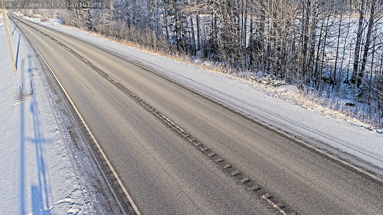 Weather Camera Image Road 4 Äänekoski, Lintulahti, Äänekoski, Keski-Suomi