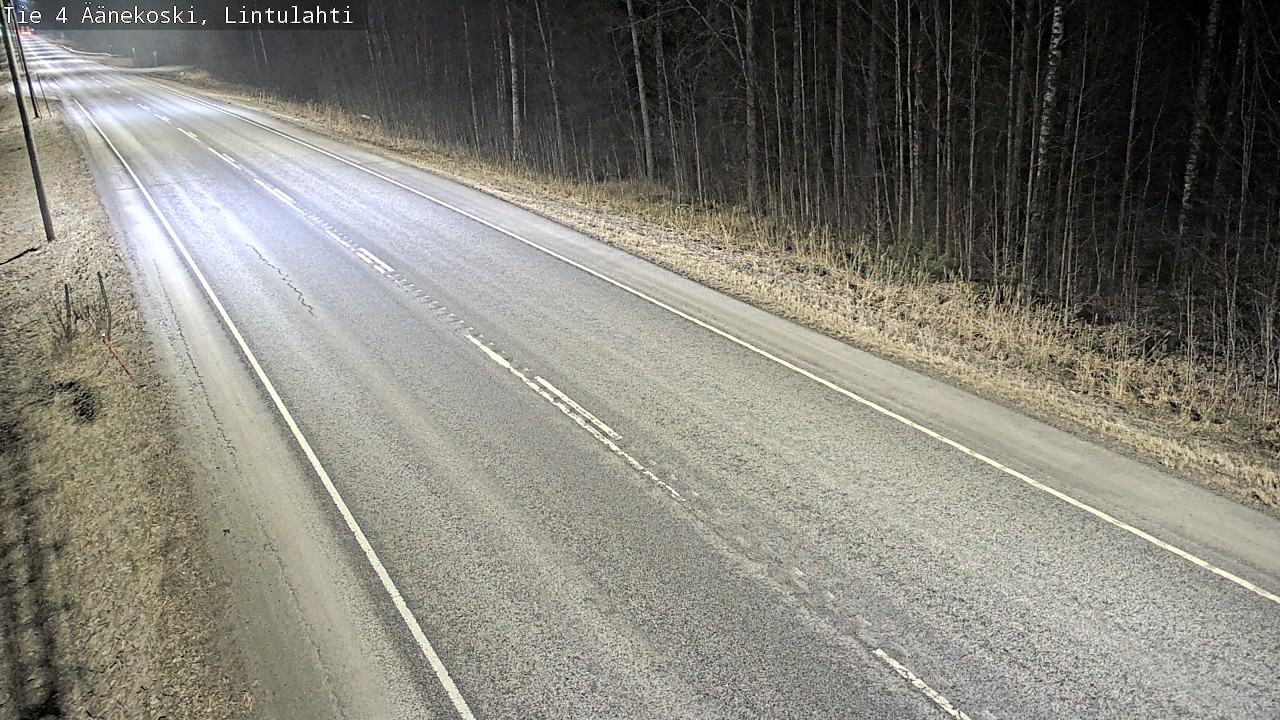 Weather Camera Image Road 4 Äänekoski, Lintulahti, Äänekoski, Keski-Suomi