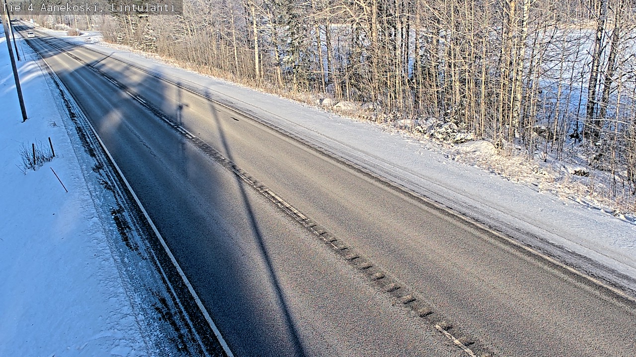 Weather Camera Image Road 4 Äänekoski, Lintulahti, Äänekoski, Keski-Suomi