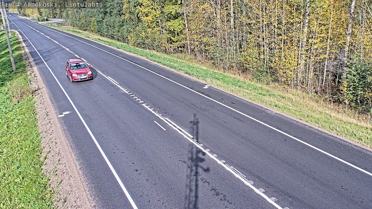 Weather Camera Image Road 4 Äänekoski, Lintulahti, Äänekoski, Keski-Suomi